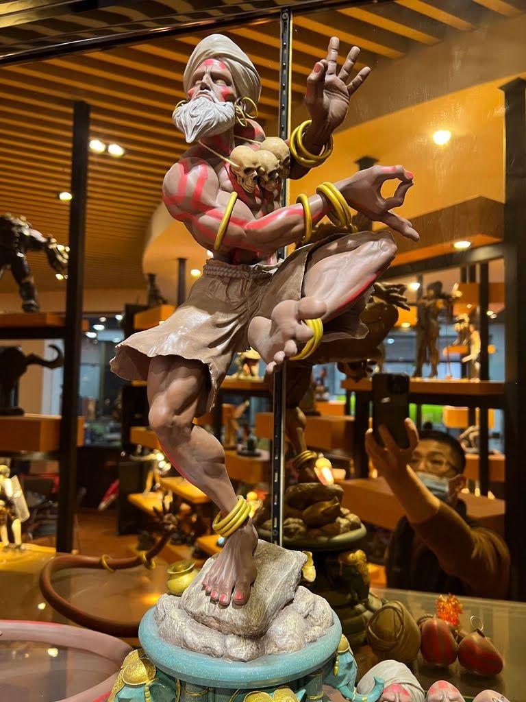 Premium finished statue
