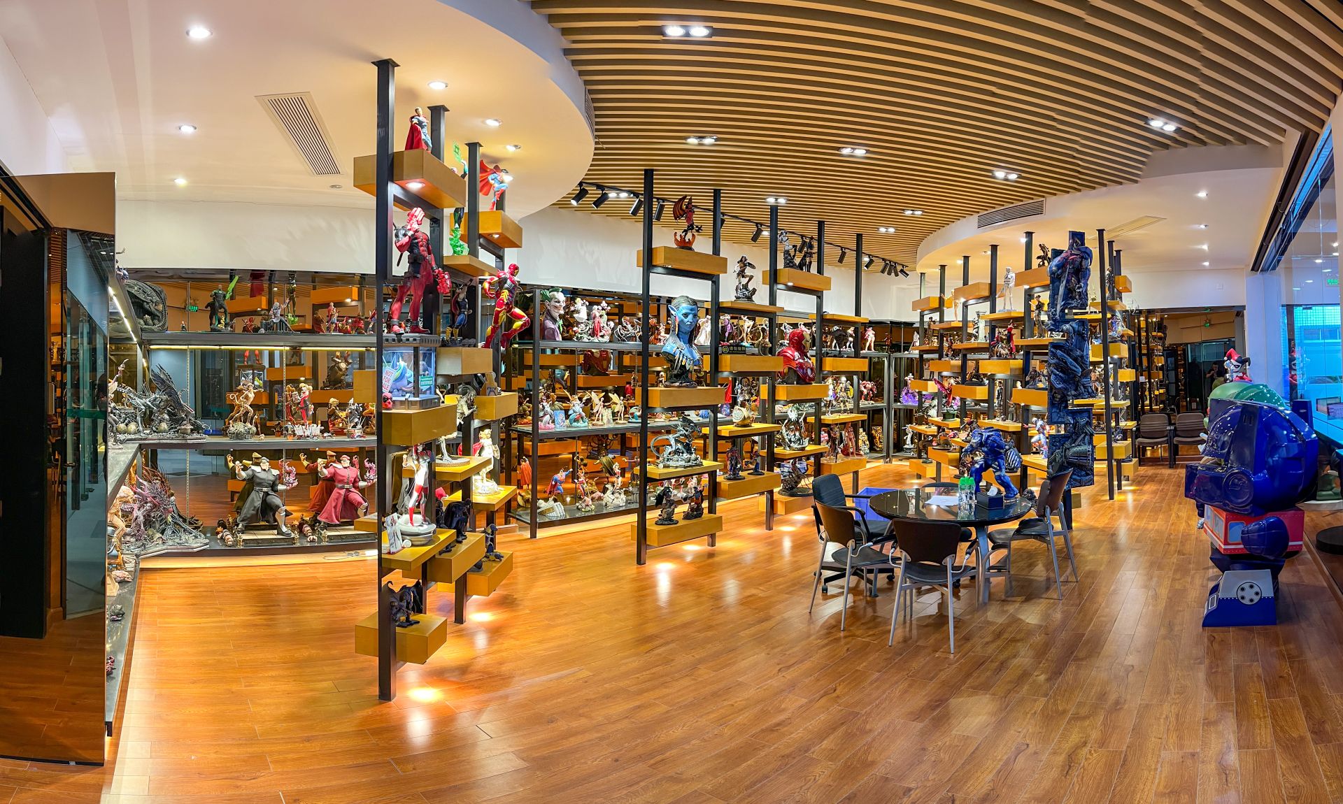 Chong Mau polyresin collectibles manufacturing — factory and showroom