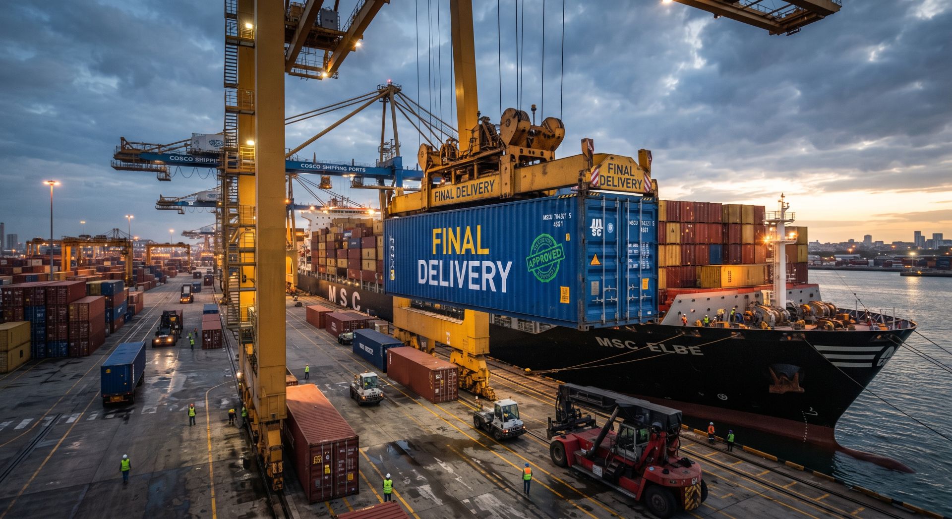 Pre-Shipment & Final Delivery